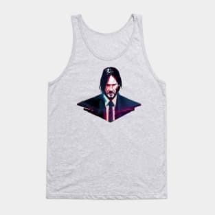 Portrait of John Wick Tank Top